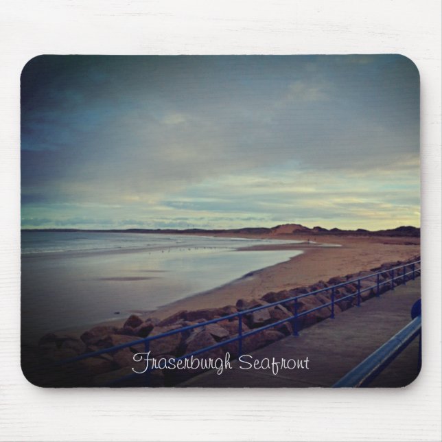 Fraserburgh Bay Seafront Walk, Schottland Mousepad (Vorne)