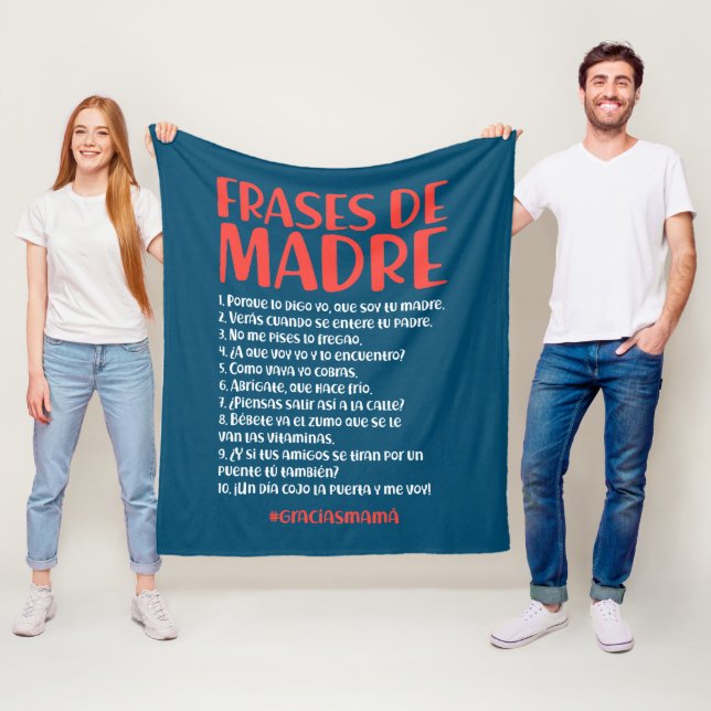 Frases de Madre Fleecedecke (Beispiel)