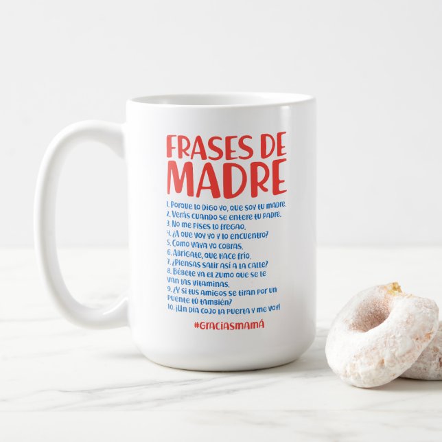 Frases de Madre Kaffeetasse (Mit Donut)