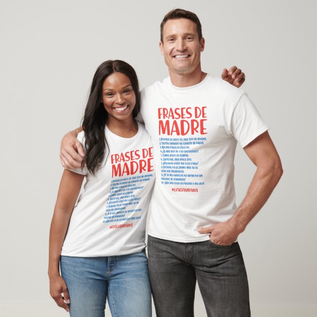 Frases de Madre T-Shirt (Unisex)