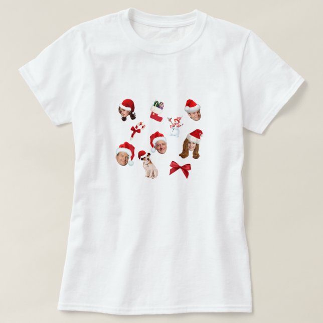 frasier christmas pattern T-Shirt (Design vorne)