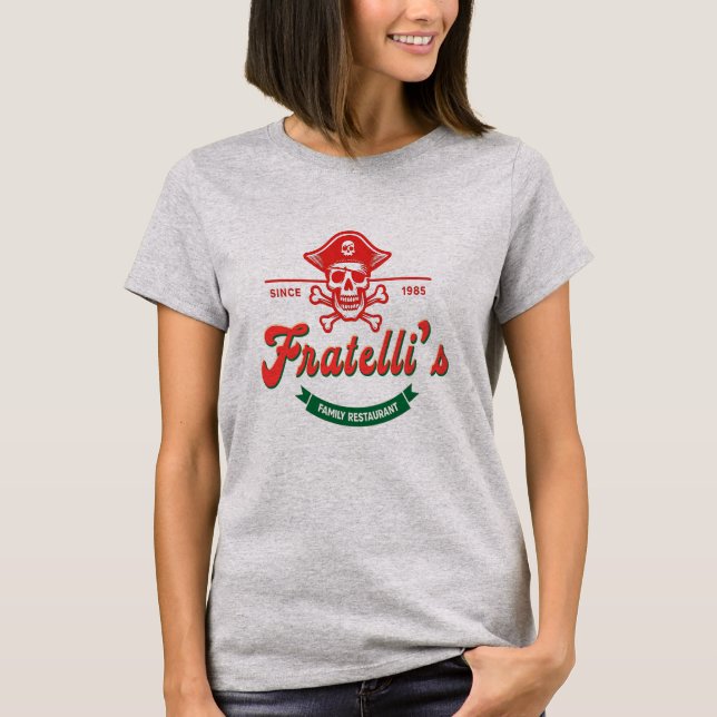 Fratellis Inspired Retro Pop Culture T-Shirt (Vorderseite)