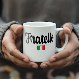 Fratello Italian Flag Tasse - Italienisches Bruder