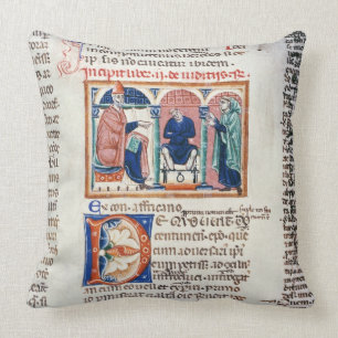 Frau 150 f.61v ein Urteil, vom 'Decrets De St. Kissen