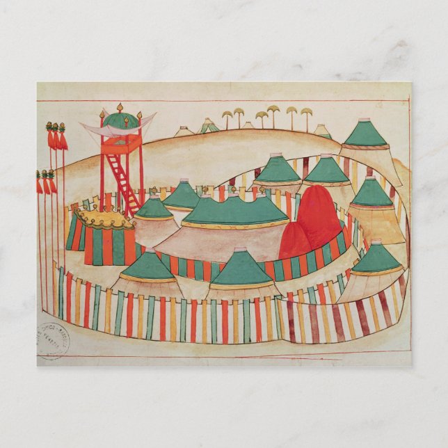 Frau 1671 The Imperial Camp, c.1580 Postkarte (Vorderseite)