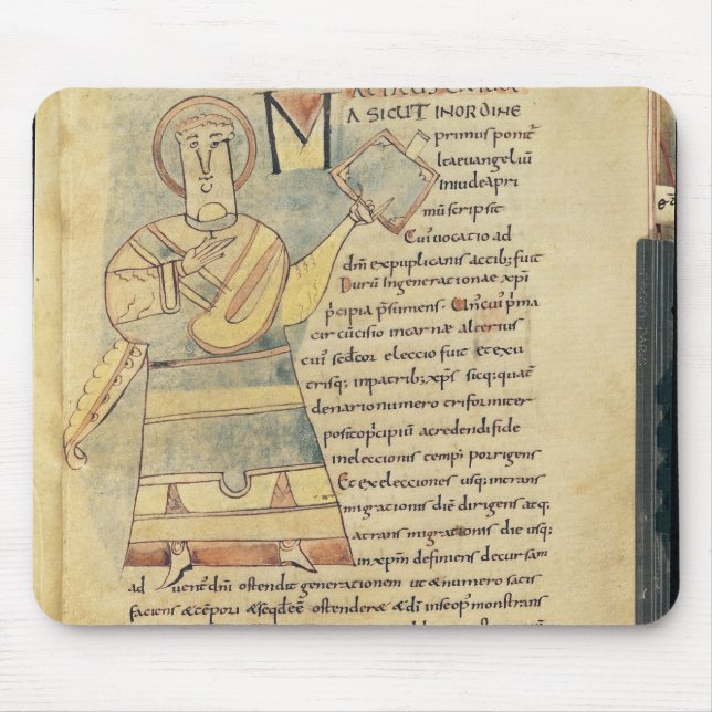 Frau 18 f.8 St Matthew der Evangelist Mousepad (Vorne)