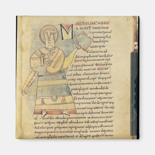 Frau 18 f.8 St. Matthew, Evangelist Magnet (Vorne)