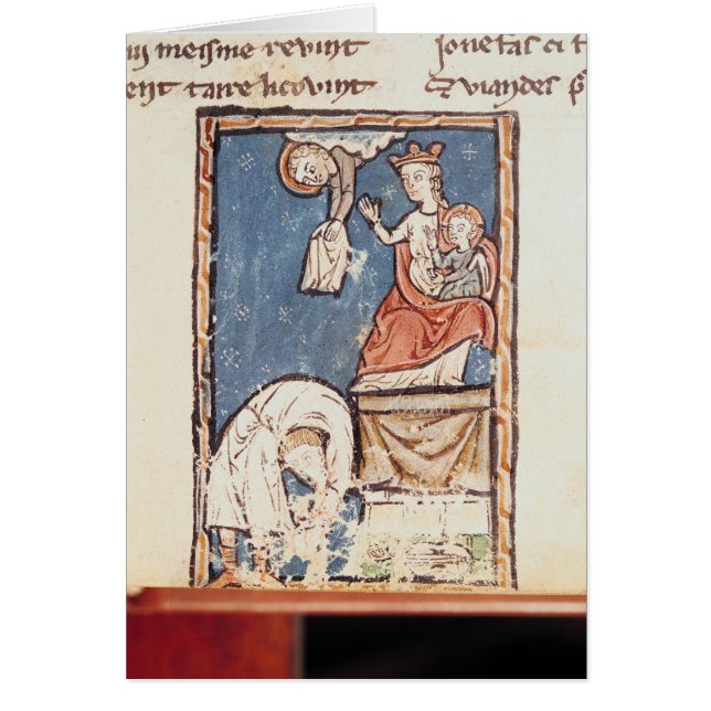 Frau 3516 f.127 der Jongleur von Notre Dame (Vorne)