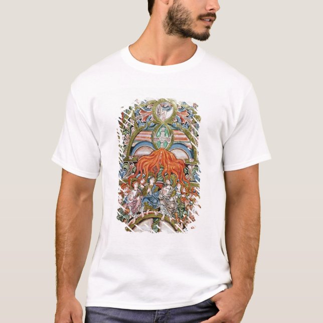 Frau 369 f.29v Pentecost T-Shirt (Vorderseite)