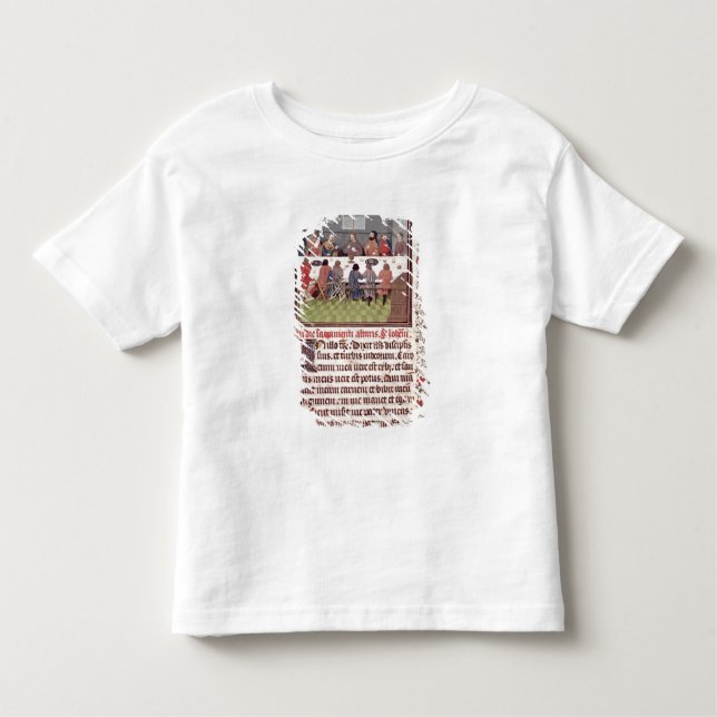 Frau 370 fol.184 das letzte Abendessen Kleinkind T-shirt (Vorderseite)