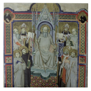 Frau 501 St. Benedict (Pergament) Fliese