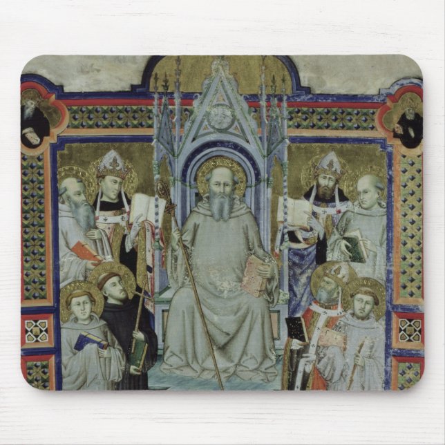 Frau 501 St. Benedict (Pergament) Mousepad (Vorne)
