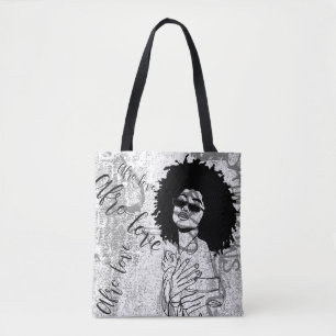 Frau Afro Liebe Graffiti