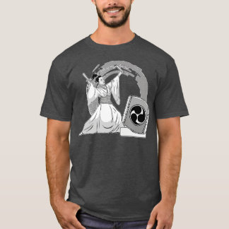 Frau aiko Drummer Mitsudomoe Illustration T-Shirt