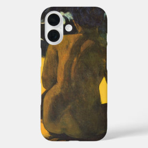 Frau am Meer von Paul Gauguin, Vintage Fine Art iPhone 16 Hülle