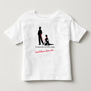 Frau an der Leine - Böse Männer Toddler T-shirt