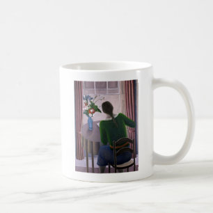 Frau an Fenster 1998 Tasse