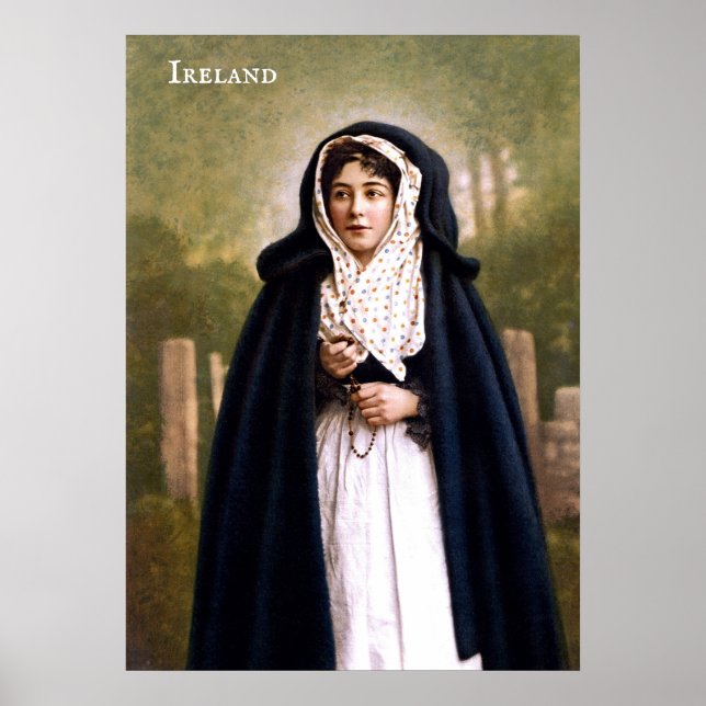Frau aus Irland (1890) Poster (Vorne)