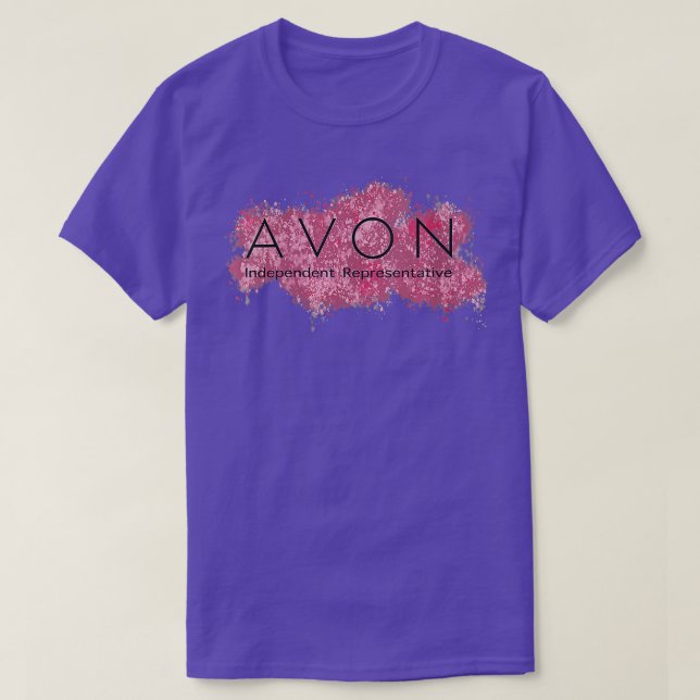 Frau AVON Unabhängige Vertreterin VNeck T-Shirt (Design vorne)