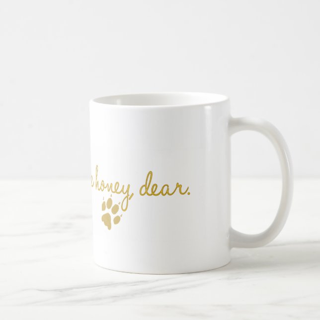Frau Bamey Quote Mug Kaffeetasse (Rechts)