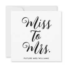 Frau Banner Modern Brautparty Prop.