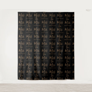Frau Banner Modern Brautparty Prop. Wandteppich