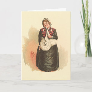 Frau Bardell von Kyd - Dickens' The Pickwick Paper Karte