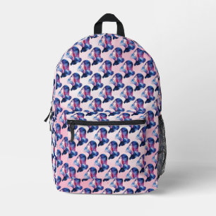 Frau Bedruckter Rucksack