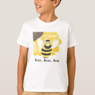 Frau beschäftigte Bienen-T-Shirt GB4K T-Shirt