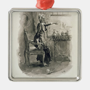 Frau Betsy Trotwood, von 'Charles Dickens: Ein Silbernes Ornament