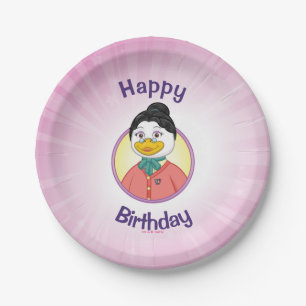 Frau Birdy Pappteller