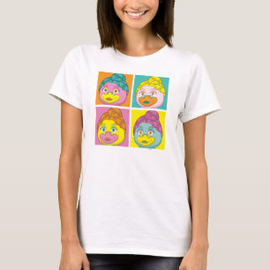 Frau Birdy Pop Art T-Shirt
