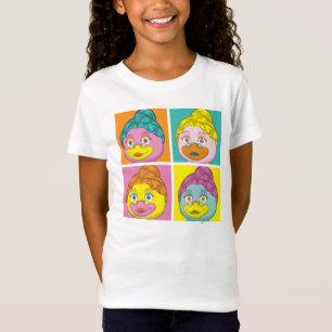 Frau Birdy Pop Art T-Shirt