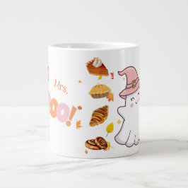 Frau Boo Niedlich Ghost Coffee Cup mit Bäckerei Le Jumbo-Tasse