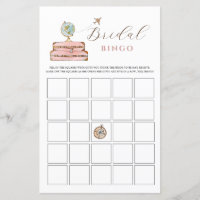 Frau Brautparty Bingo Game