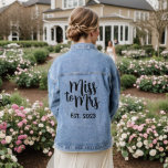 Frau Brautparty Jeansjacke<br><div class="desc">Frau Denim Brautparty Jacket</div>