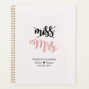 Frau Bridal Wedding Daily Planner Planer