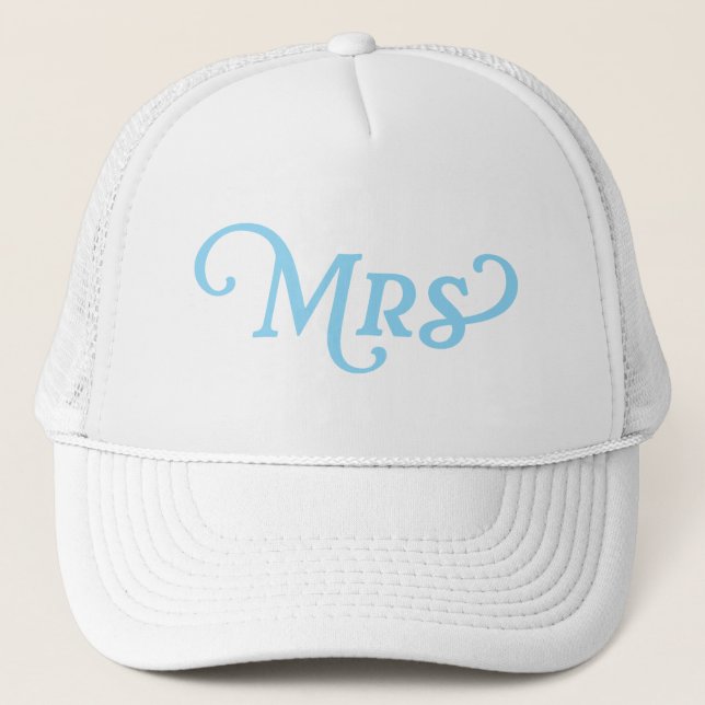 FRAU Bride Hat Baseball Cap Bridal Geschenk Truckerkappe (Vorderseite)