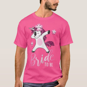 Frau Brie wird JGA-Unicorn sein und Bachelor poppe T-Shirt