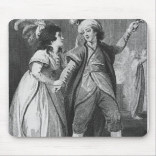 Frau Brunton und Herr Holman als Palmira und Mousepad