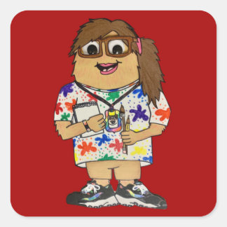 Frau Bryson Monster Stickers