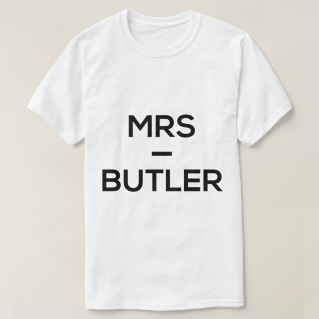 Frau Butler - Marcus Butler - YouTuber T-Shirt (Design vorne)