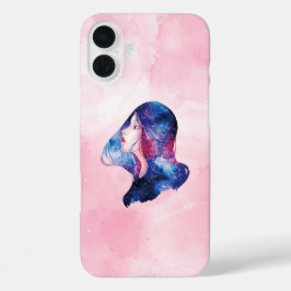 Frau iPhone 16 Plus Hülle