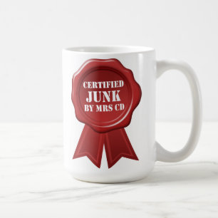 FRAU CD JUNK MUG TASSE