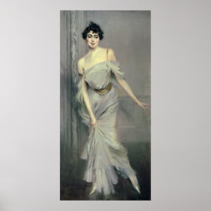 Frau Charles Max, 1896 Poster