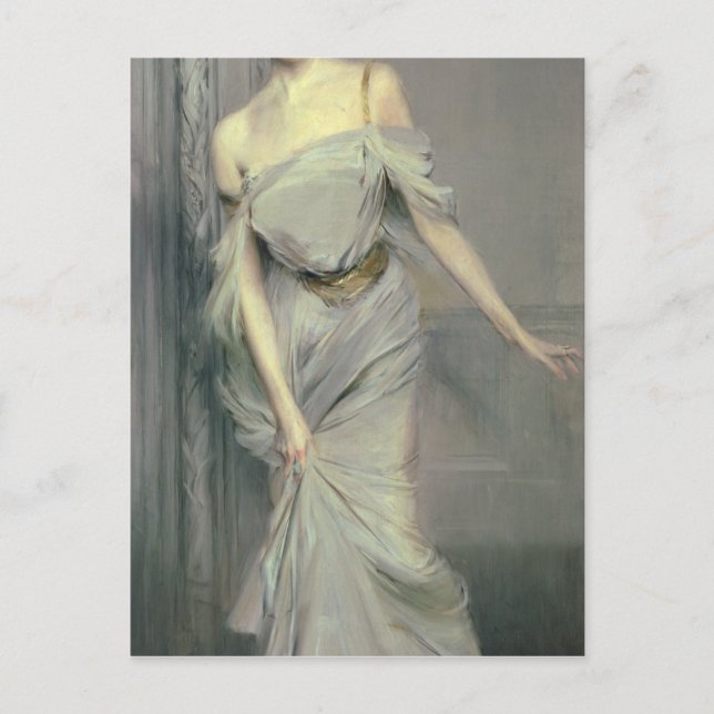 Frau Charles Max, 1896 Postkarte (Vorderseite)