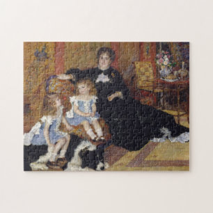 Frau Charpentier von Renoir Impressionist Painting Puzzle