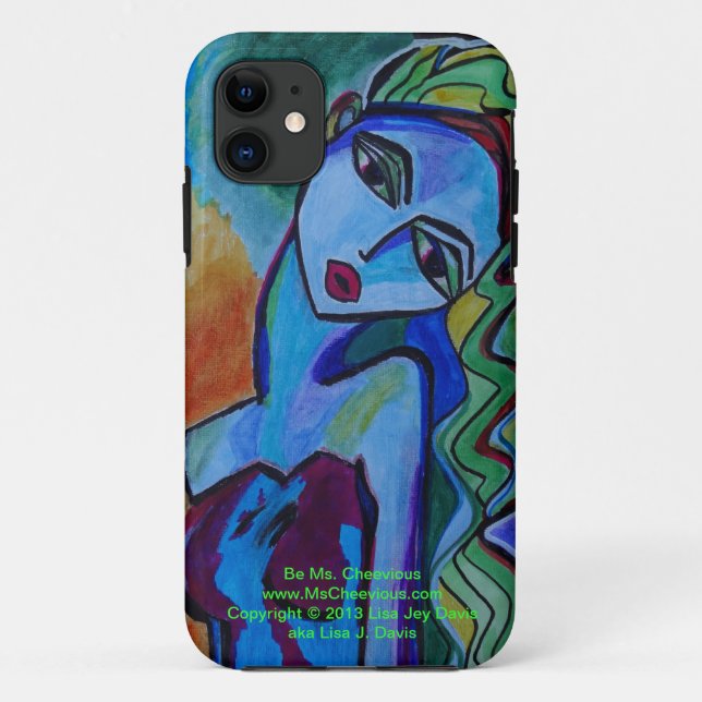 Frau Cheevious "Aurelia" iPhone 5 Abdeckung Case-Mate iPhone Hülle (Rückseite)