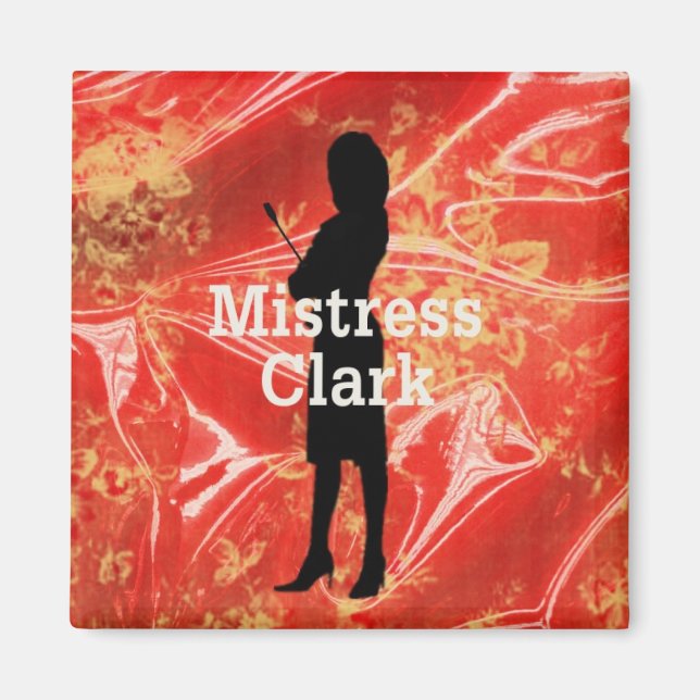 Frau Clark Magnet (Vorne)