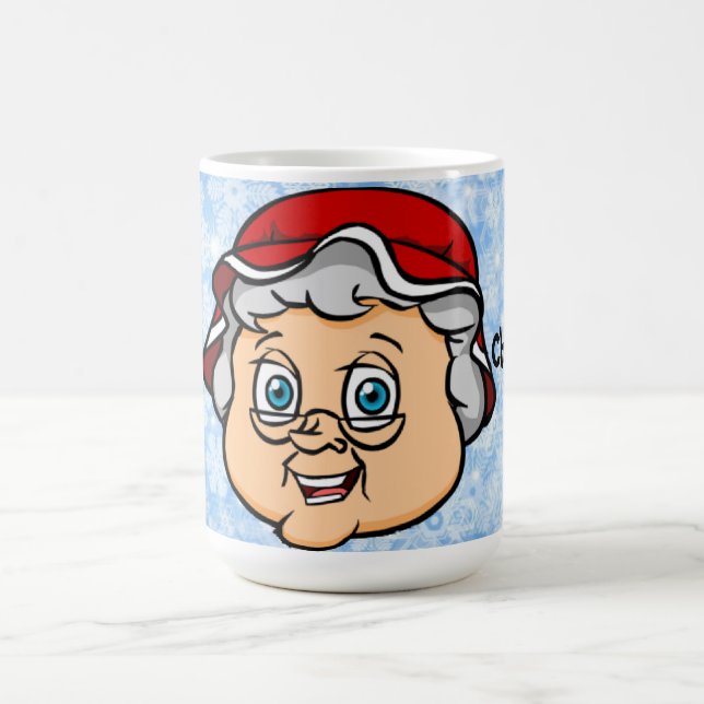 FRAU CLAUS - Frohe Weihnachtseifer-Tasse Kaffeetasse (Mittel)